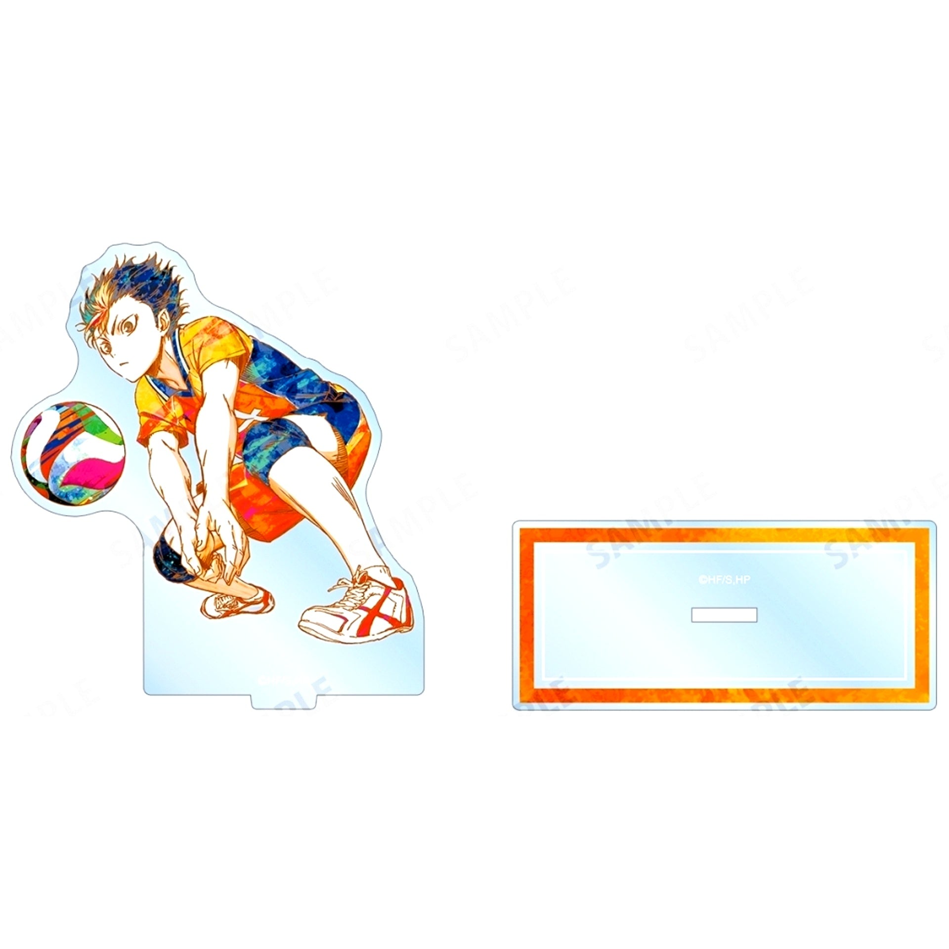 Yu Nishinoya Ani-Art Vol. 2 BIG Acrylic Stand Haikyu!! [USED]