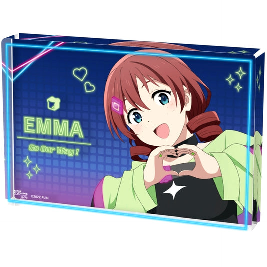 Emma Verde Go Our Way! Acrylic Block Love Live! Nijigasaki High School Idol Club NEXT SKY [USED]