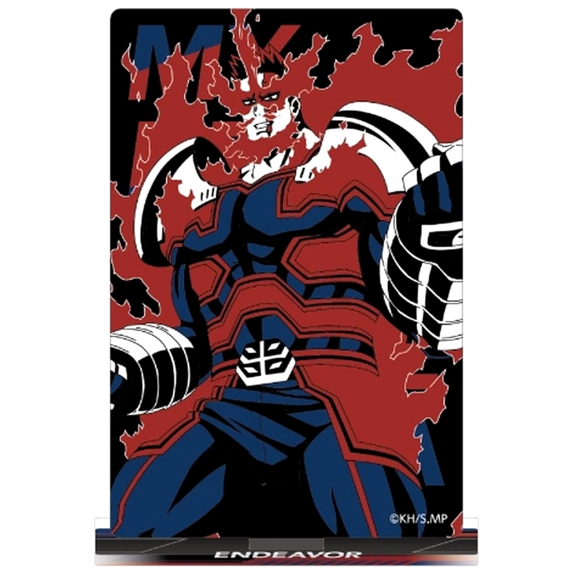 My Hero Academia Endevor Solid Art Series Acrylic Stand Acrylic Stands [USED]
