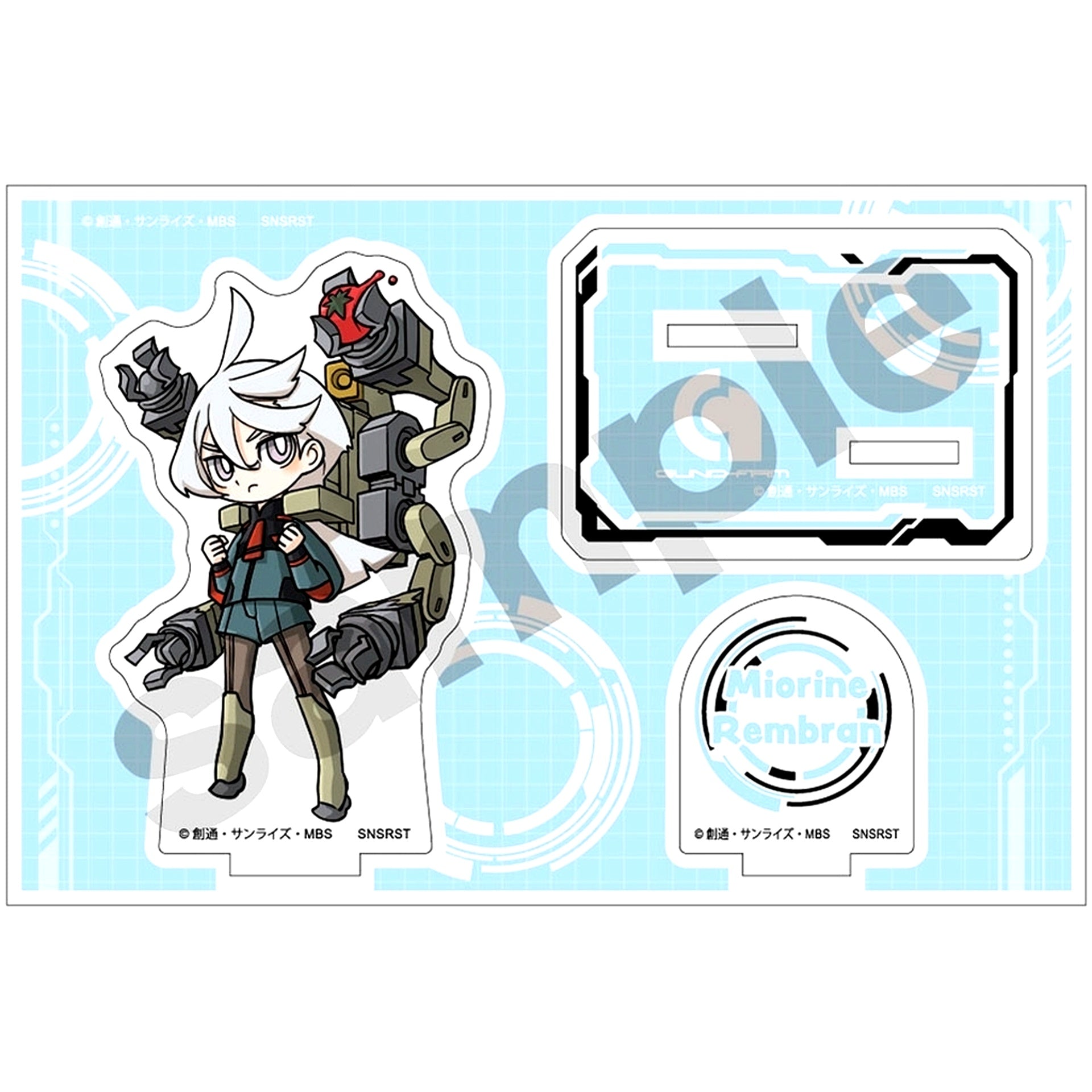 Miorine Rembran Mecha-gurumi Acrylic Stand Jr. Mobile Suit Gundam The Witch from Mercury [USED]