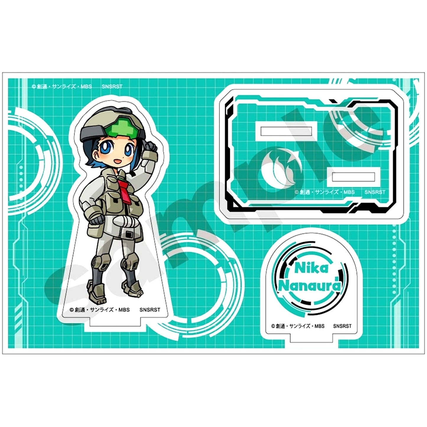 Nika Nanaura Mobile Suit Gundam: The Witch from Mercury Mechagurumi Acrylic Stand Jr. [USED]