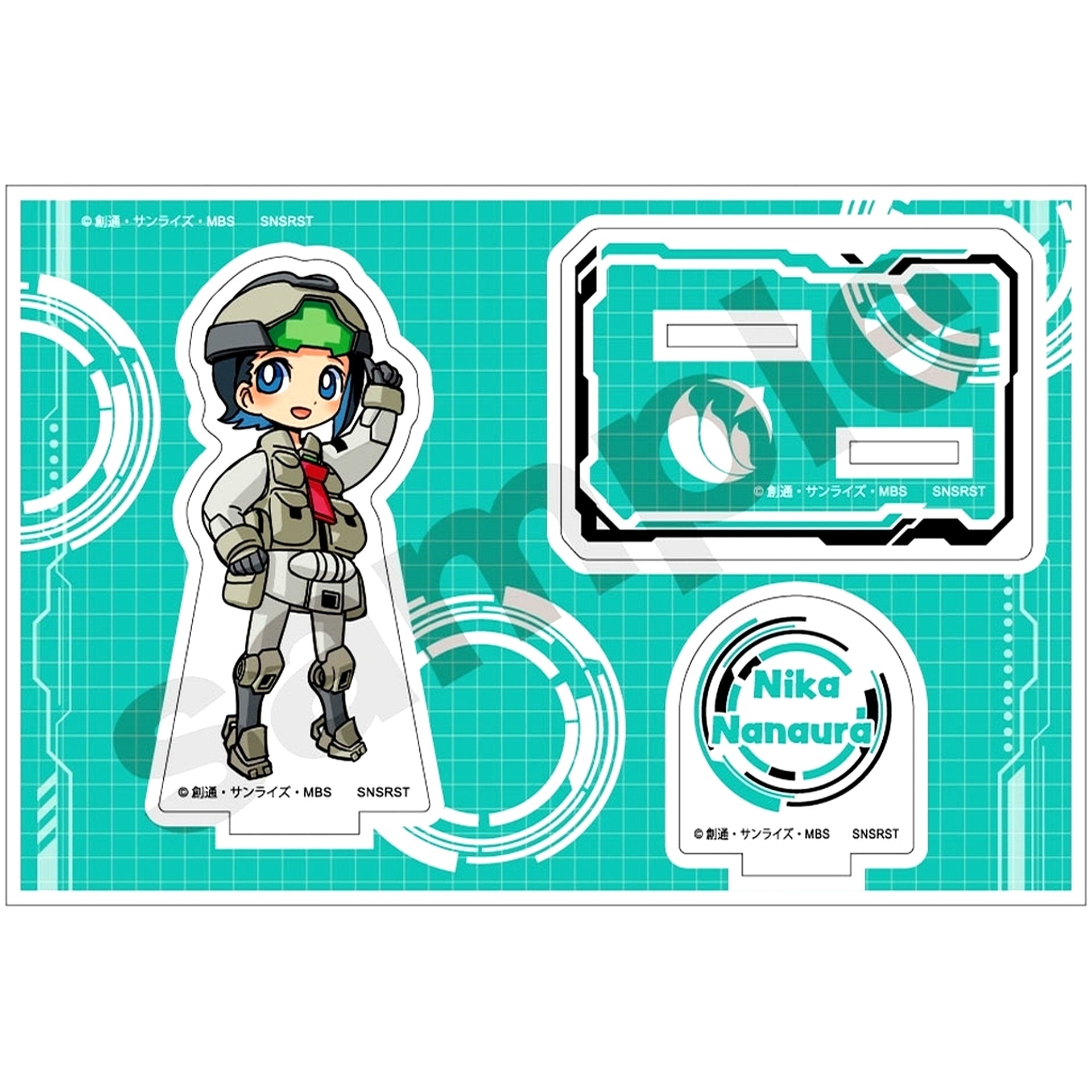 Nika Nanaura Mobile Suit Gundam: The Witch from Mercury Mechagurumi Acrylic Stand Jr. [USED]