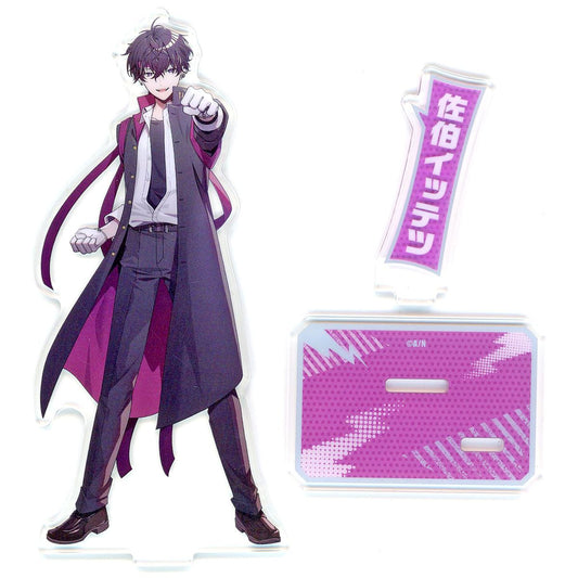 Saiki Ittetsu Acrylic Stand Virtual YouTuber Nijisanji DMM Scratch New Life Support C-2 Prize [USED]