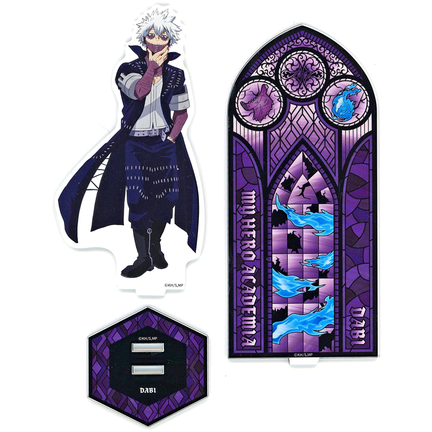My Hero Academia Dabi Stained Glass Style Acrylic Stand Acrylic Stands [USED]