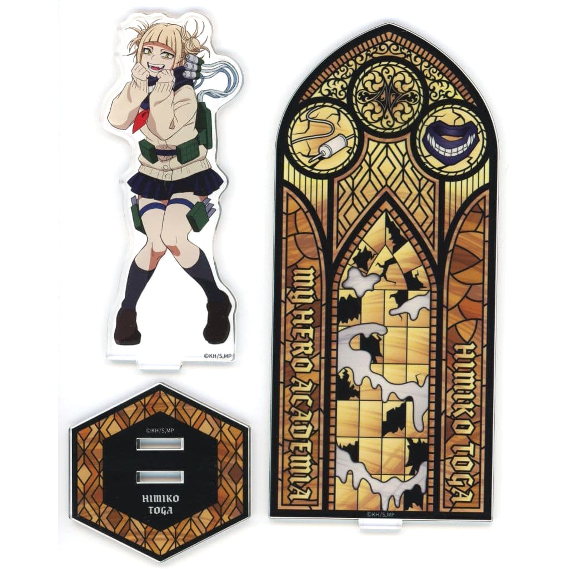 My Hero Academia Toga Himiko Stained Glass Style Acrylic Stand Acrylic Stands [USED]