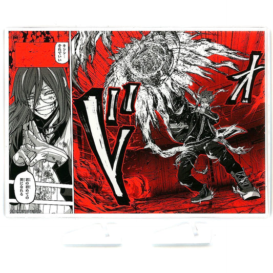 Shiki Ichinose & Director Kusabi Famous Scene Acrylic Plate Bundle Bonus for Tougen Anki Vol. 19 Animate Limited Set [USED]
