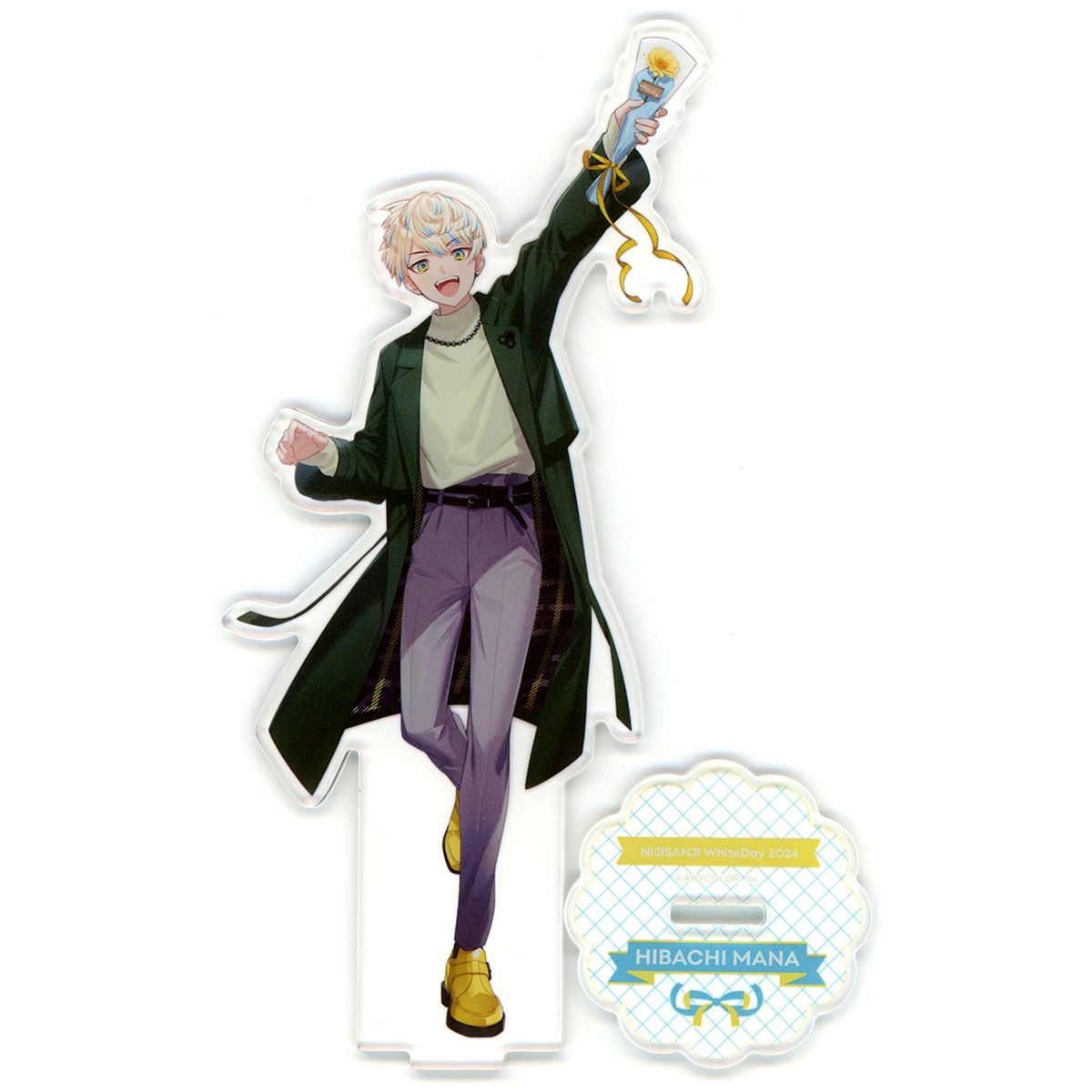 Hibachi Mana Virtual YouTuber Nijisanji Acrylic Stand and NIJISANJI EN NIJISANJI White Day Goods 2024 [USED]