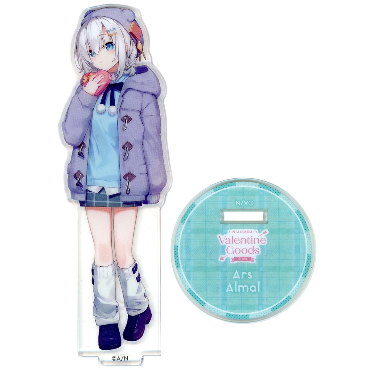 Ars Almal Acrylic Stand Virtual YouTuber Nijisanji and NIJISANJI EN NIJISANJI Valentine Goods 2024 [USED]