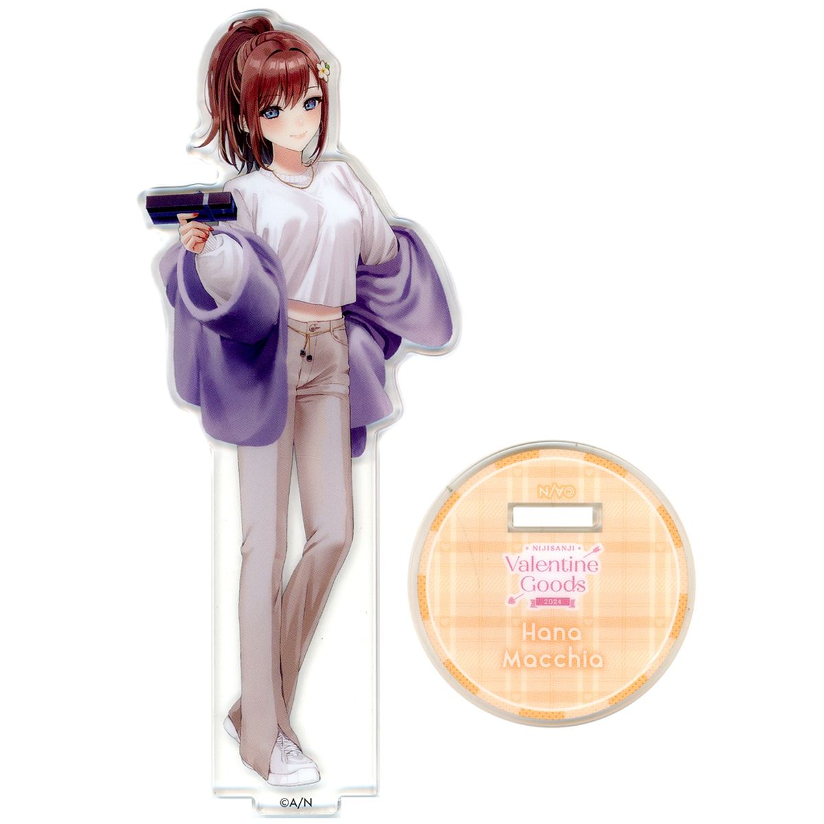Hana Macchi Acrylic Stand Virtual YouTuber Nijisanji and NIJISANJI EN NIJISANJI Valentine Goods 2024 [USED]
