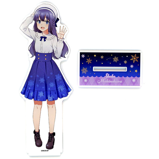 Shoko Makinohara Snow Ver. Rascal Does Not Dream of a Knapsack Kid POP UP STORE in Gamers Huge Acrylic Stand [USED]