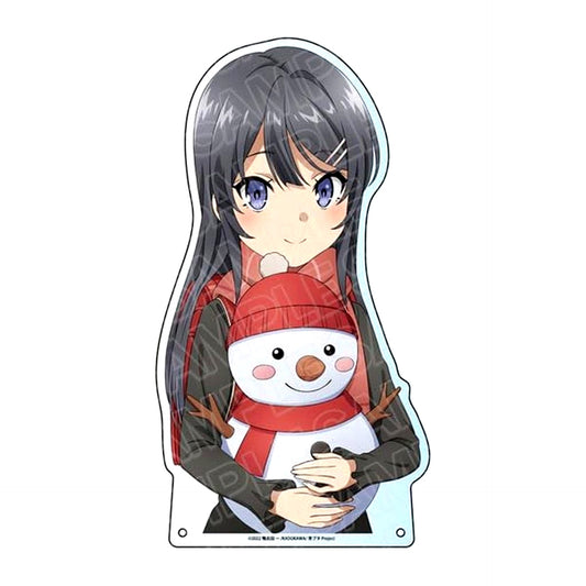 Knapsack Kid Mai Sakurajima Extra Large Die-cut Acrylic Board Snow Ver. Rascal Does Not Dream of a Knapsack Kid Pop Up Store in Gamers [USED]