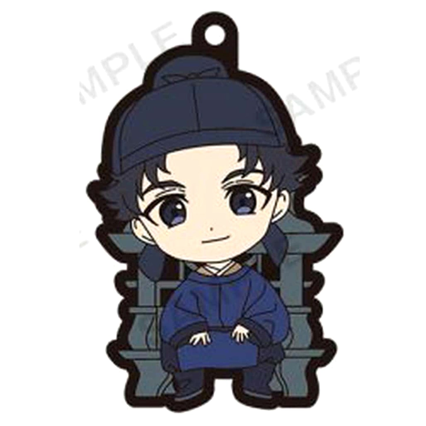 The Apothecary Diaries Lihaku Capsule Rubber Strap Keychains [USED]