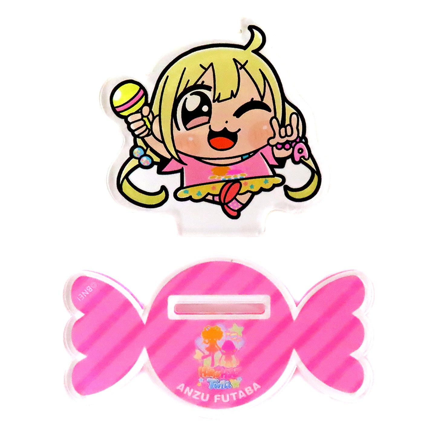 Anzu Futaba The Idolm@ster Cinderella Girls Acrylic Stand bkub Okawa Collab Cafe [USED]