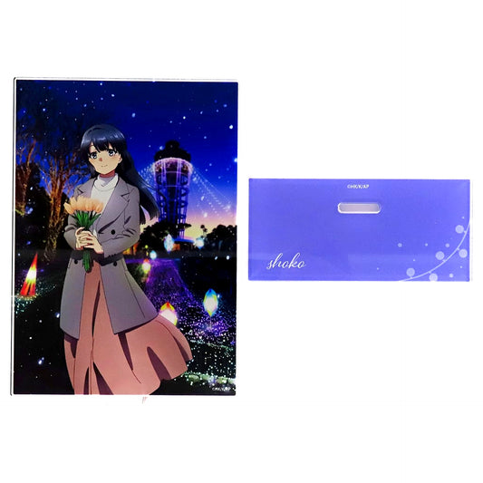 Shoko Makinohara Adult Ver. Acrylic Stand Rascal Does Not Dream of a School Memory Aobuta Exhibition [USED]