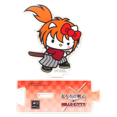 Kenshin Himura Rurouni Kenshin x Hello Kitty Sword Behind Acrylic Stand [USED]