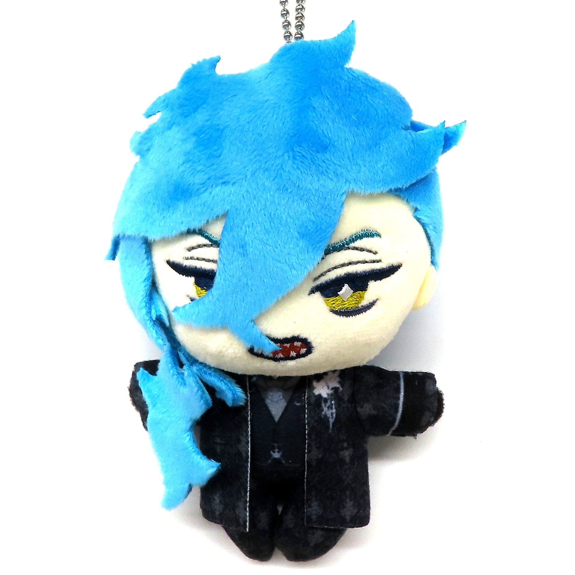Idia Shroud Disney Twisted-Wonderland Exhibition The World Born From Villains Event Outfit Ver. Made-to-Order Limited Mini Mini Plush Keychain [USED]