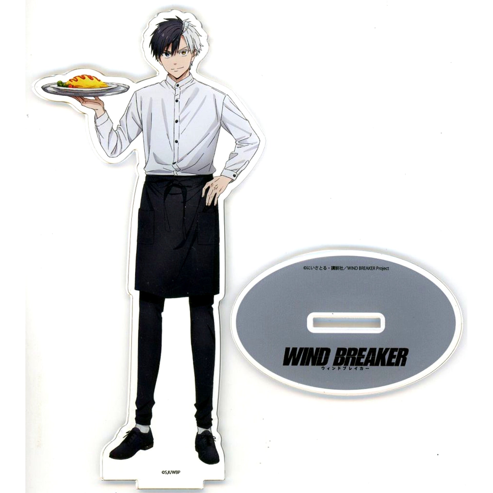 Haruka Sakura Acrylic Stand Wind Breaker x TOWER RECORDS CAFE [USED]