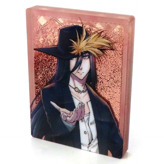 Jyubei Aryu Blue Lock Exhibition Prism Acrylic Block [USED]