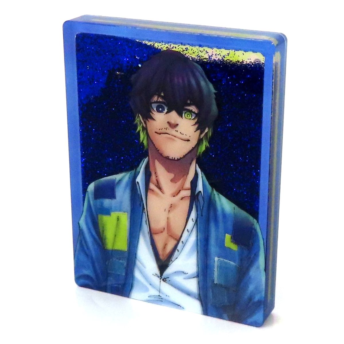 Oliver Aiku Prism Acrylic Item Blue Lock Exhibition [USED]