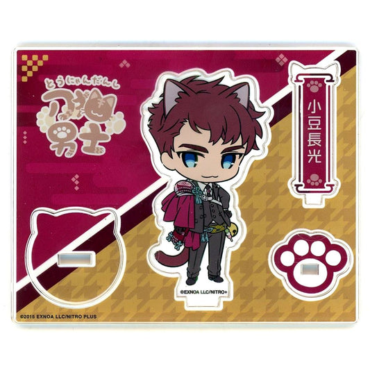 Azuki Nagamitsu Touken Ranbu ONLINE Touneko Danshi POP UP STORE Touken Neko Danshi Acrylic Character Stand [USED]