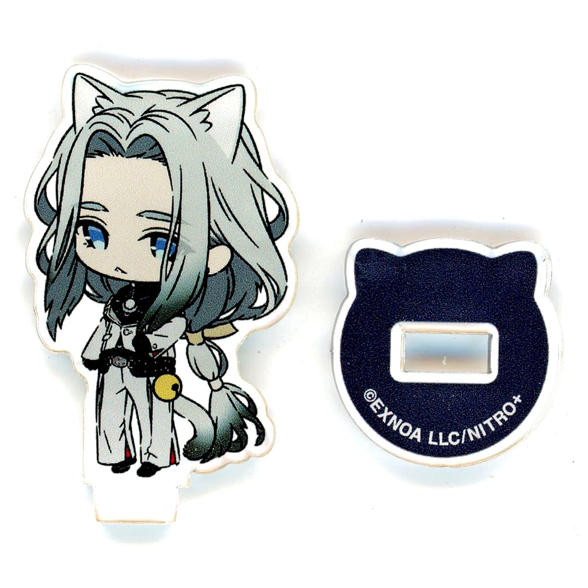 Himetsuru Ichimonji Touken Ranbu ONLINE Touneko Danshi Mini Acrylic Stand Collection 7th Series POP UP STORE Touken Neko Danshi [USED]