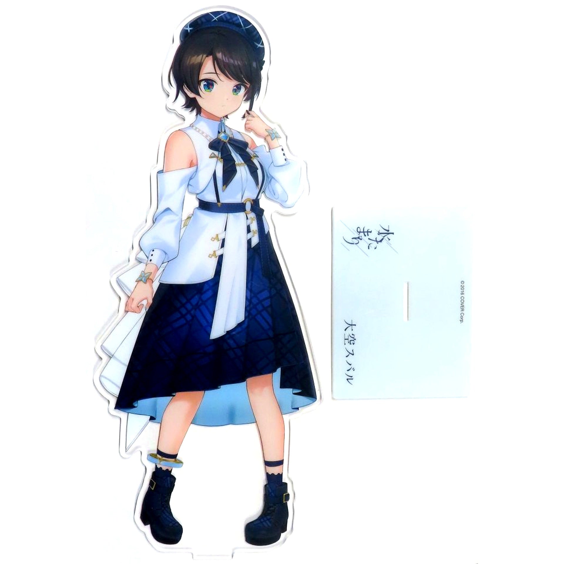 Oozora Subaru Single Jacket Illustration Solo Acrylic Stand CD Virtual YouTuber Hololive Blue Journey Mizutamari First Press Fully Limited Production UNIVERSAL MUSIC STORE Edition Bundle Bonus [USED]