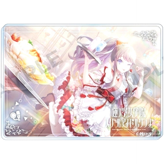 Megumi Fujishima Trading Acrylic Block Love Live! Hasunosora Girls' High School Idol Club [USED]