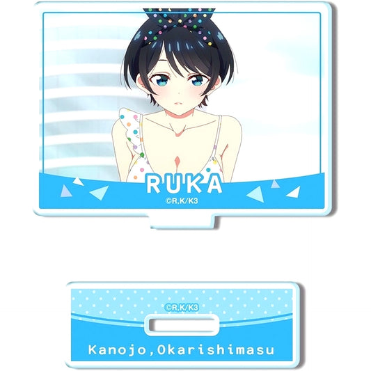 Ruka Sarashina Design 07 A Mini Acrylic Stand Ver. 2 Rent-a-Girlfriend [USED]