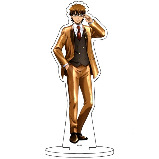 18. Kazuya Miyuki Illustration Chara Acrylic Figure Ace of Diamond actII [USED]