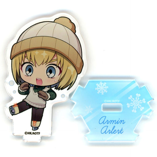 Armin Arlert Attack on Titan Marukuji Chibi Char Skate Ver. Kichi 03 Acrylic Stand [USED]