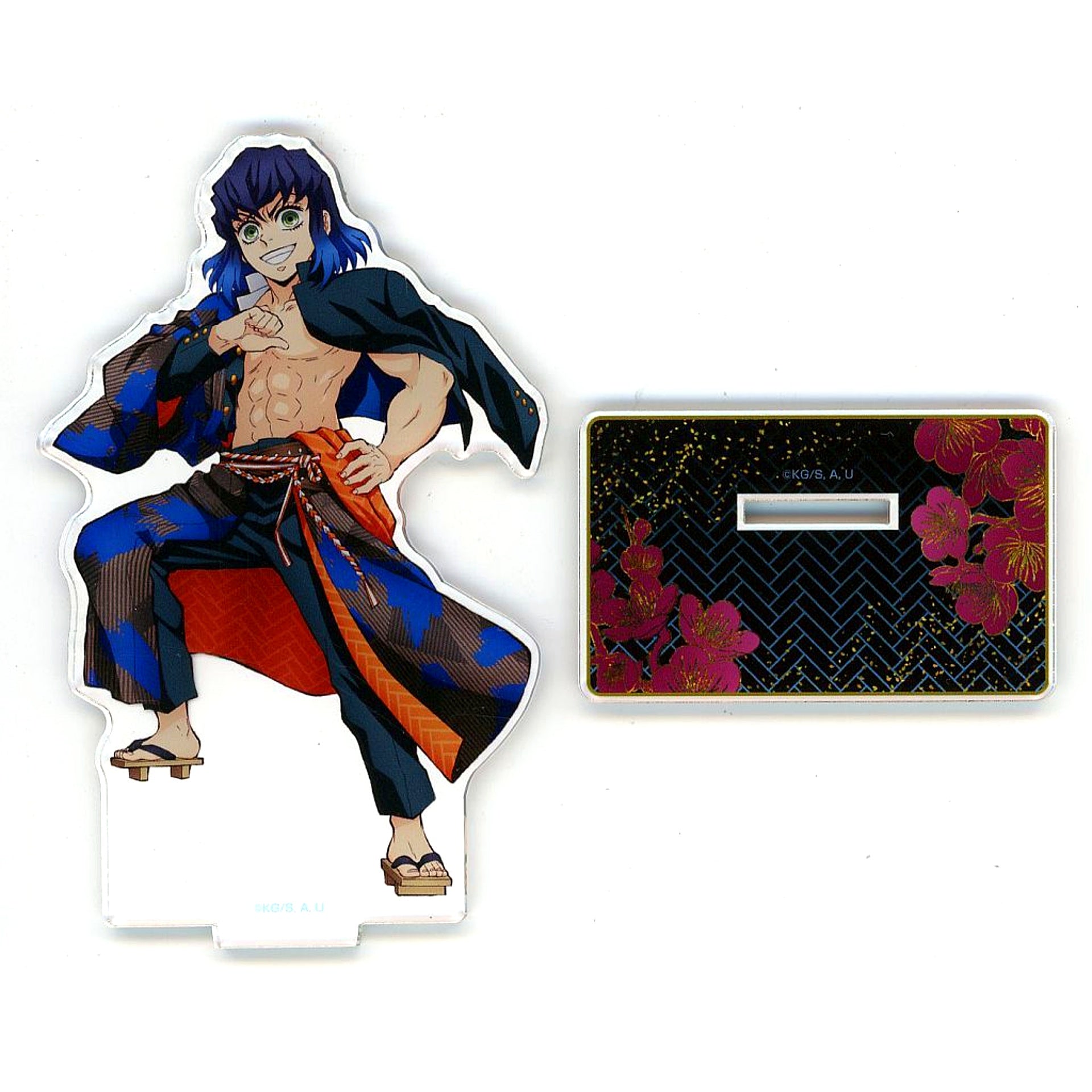 Inosuke Hashibira Acrylic Stand Demon Slayer: Kimetsu no Yaiba Kimetsu Festival Anime 5th Anniversary Festival [USED]