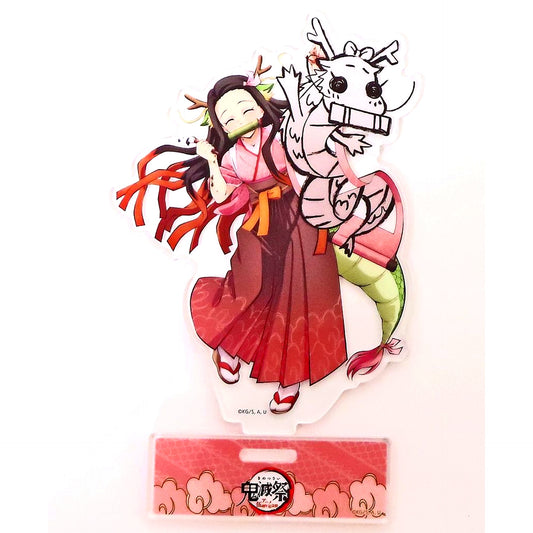 Nezuko Kamado Demon Slayer: Kimetsu no Yaiba Kimetsu Festival - Anime 5th Anniversary Festival - Year of the Dragon Random Acrylic Stand [USED]