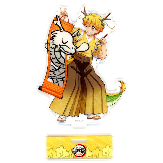 Zenitsu Agatsuma Demon Slayer: Kimetsu no Yaiba Kimetsu Festival - Anime 5th Anniversary Festival - Year of the Dragon Random Acrylic Stand [USED]