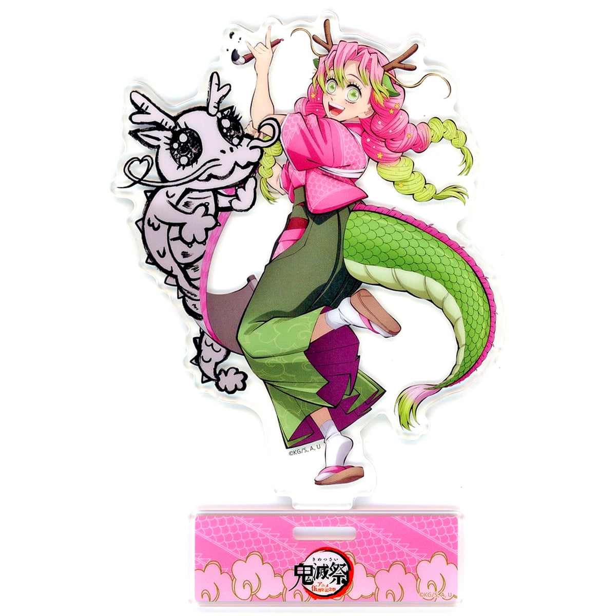 Mitsuri Kanroji Random Acrylic Stand Demon Slayer Kimetsu Festival Anime 5th Anniversary Year of the Dragon [USED]