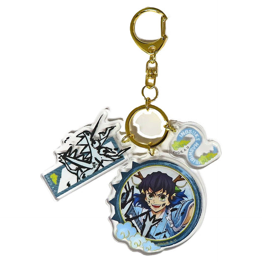 Inosuke Hashibira Demon Slayer: Kimetsu no Yaiba Year of The Dragon Random Combination Charm Demon Slayer Festival: Anime 5th Anniversary Festival Limited Charm [USED]