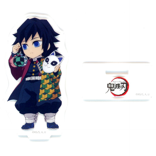 Giyu Tomioka Demon Slayer Kimetsu Fes Anime 5th Anniv Mini Character Collection Cover Illustration Random Acrylic Stand [USED]