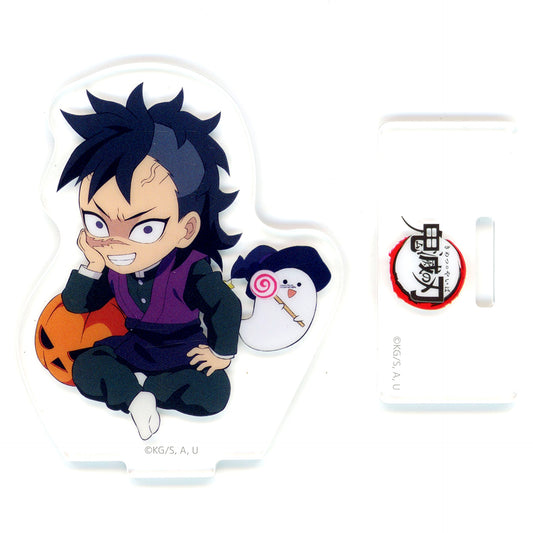Genya Shinazugawa Demon Slayer: Kimetsu no Yaiba Kimetsu Festival Anime 5th Anniversary Festival Mini Character Collection Cover Illustration Random Acrylic Stand [USED]