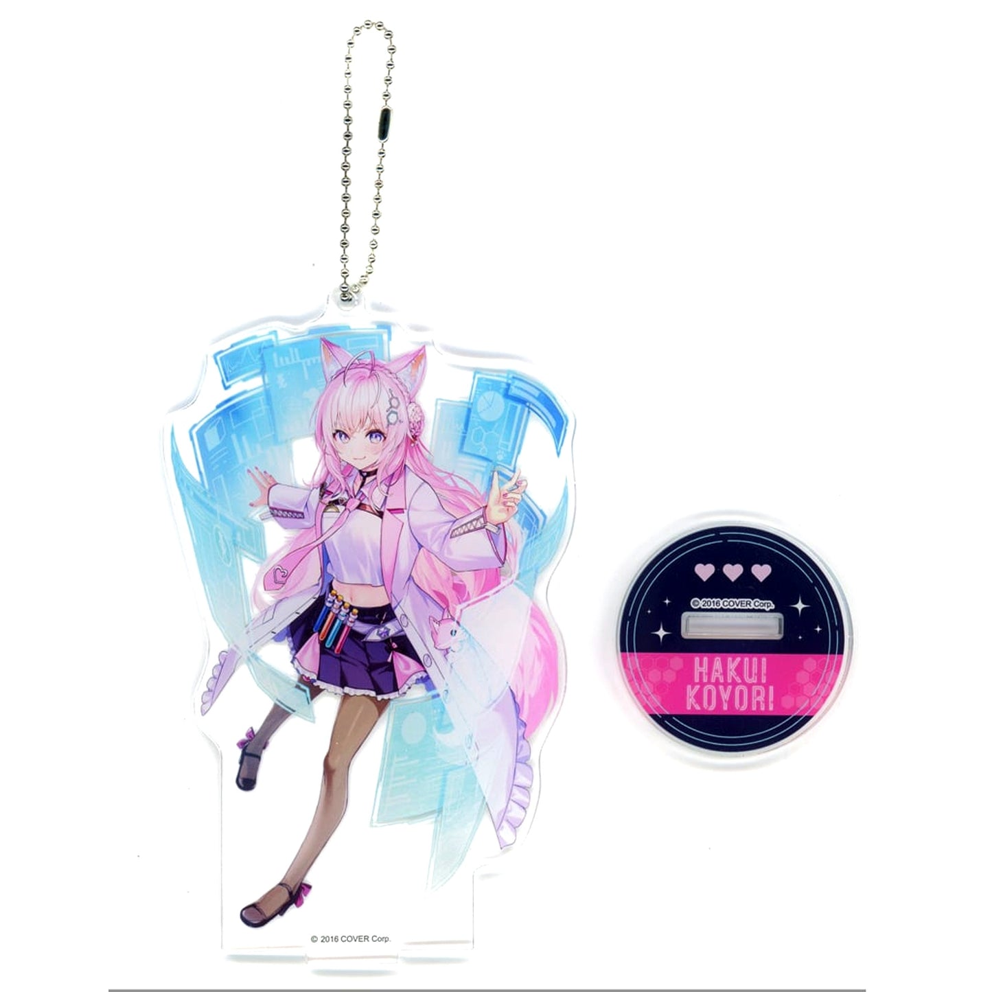 Hakui Koyori hololive Acrylic Stand Keychain Ichigo Kagawa Illust x Capchure Vol.2 [USED]