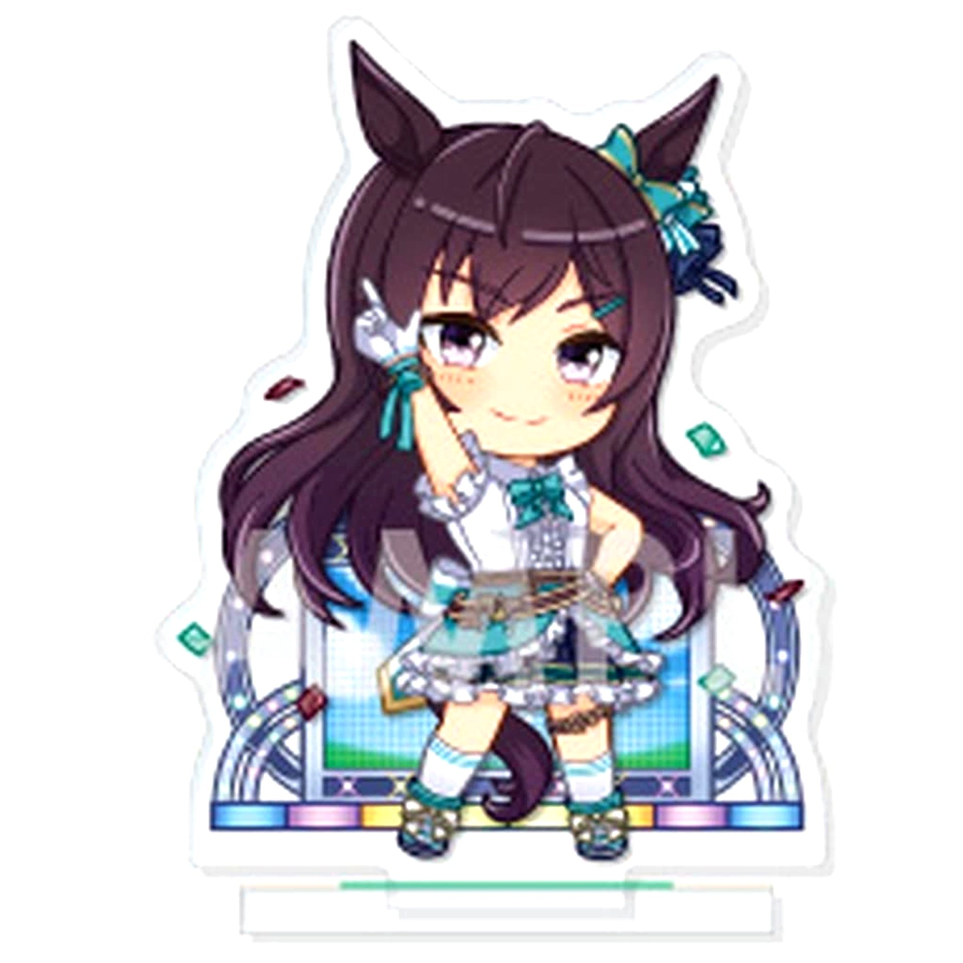 Mejiro Dober Umamusume: Pretty Derby Charafille Acrylic Stand Umapyoi Densetsu Vol.6 [USED]