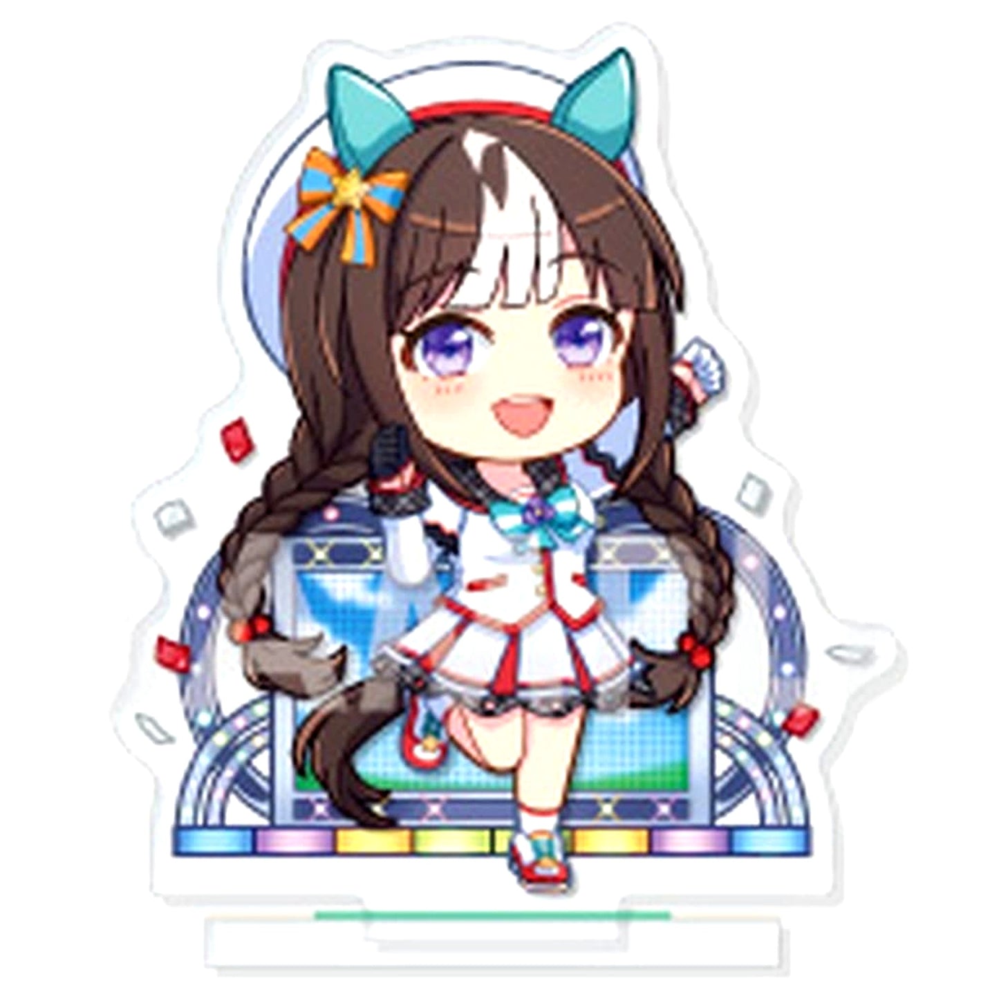 Hokko Tarumae Uma Musume Pretty Derby Kyara Fiyu Acrylic Stand Uma Pyoi Densetsu Vol.6 [USED]