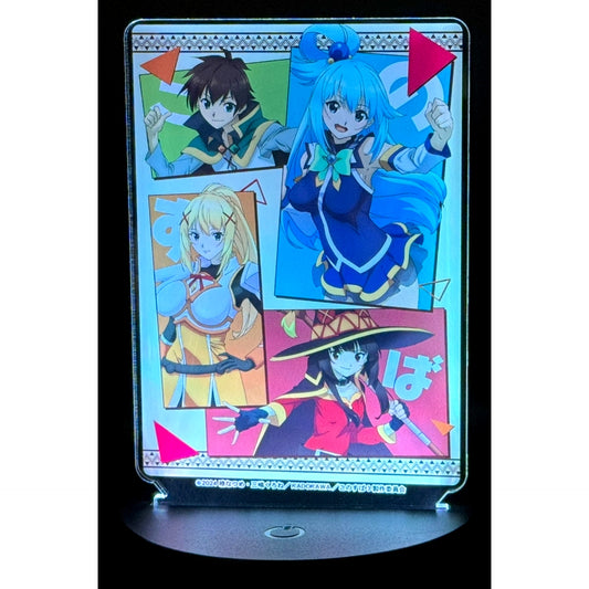 Teaser Visual Rainbow Acrylic Stand KonoSuba: God's Blessing on this Wonderful World! 3 [USED]