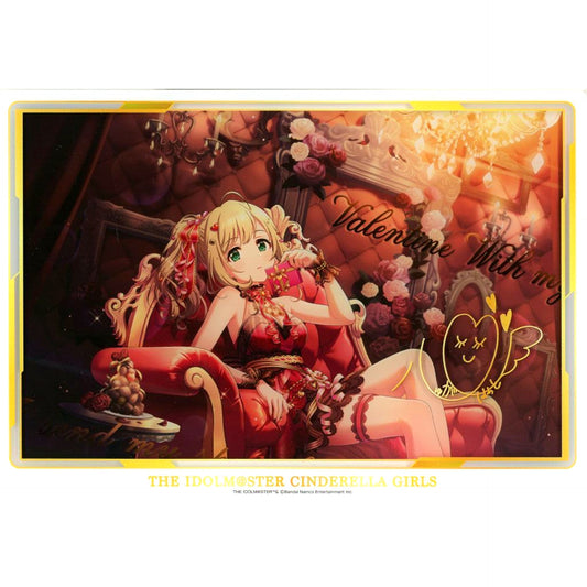 Shin Sato Luxury Heart SS Rare THE IDOLM@STER CINDERELLA GIRLS Acrylic Stand Official Shop CINDERELLA GIRLS Lottery Kuji Prize A [USED]