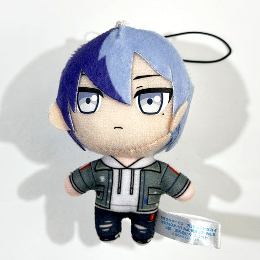 Hatsune Miku: Colorful Stage! Toya Aoyagi Sega Lucky Kuji Petit Nui Mascot Vol.5 Prize B Keychains [USED]