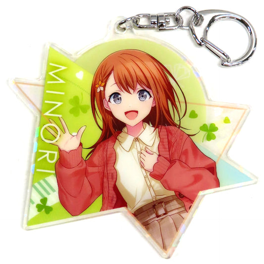 Hatsune Miku: Colorful Stage! Minori Hanasato Sega Lucky Kuji Acrylic Keychain Vol.5 Prize E Keychains [USED]