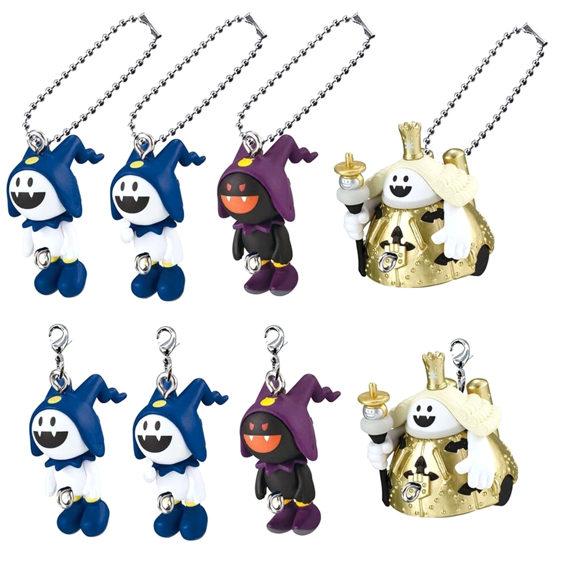 Shin Megami Tensei Series King Frost & Others All 8 Types Set Tsumande Tsunagete Mascot Mascot [USED]