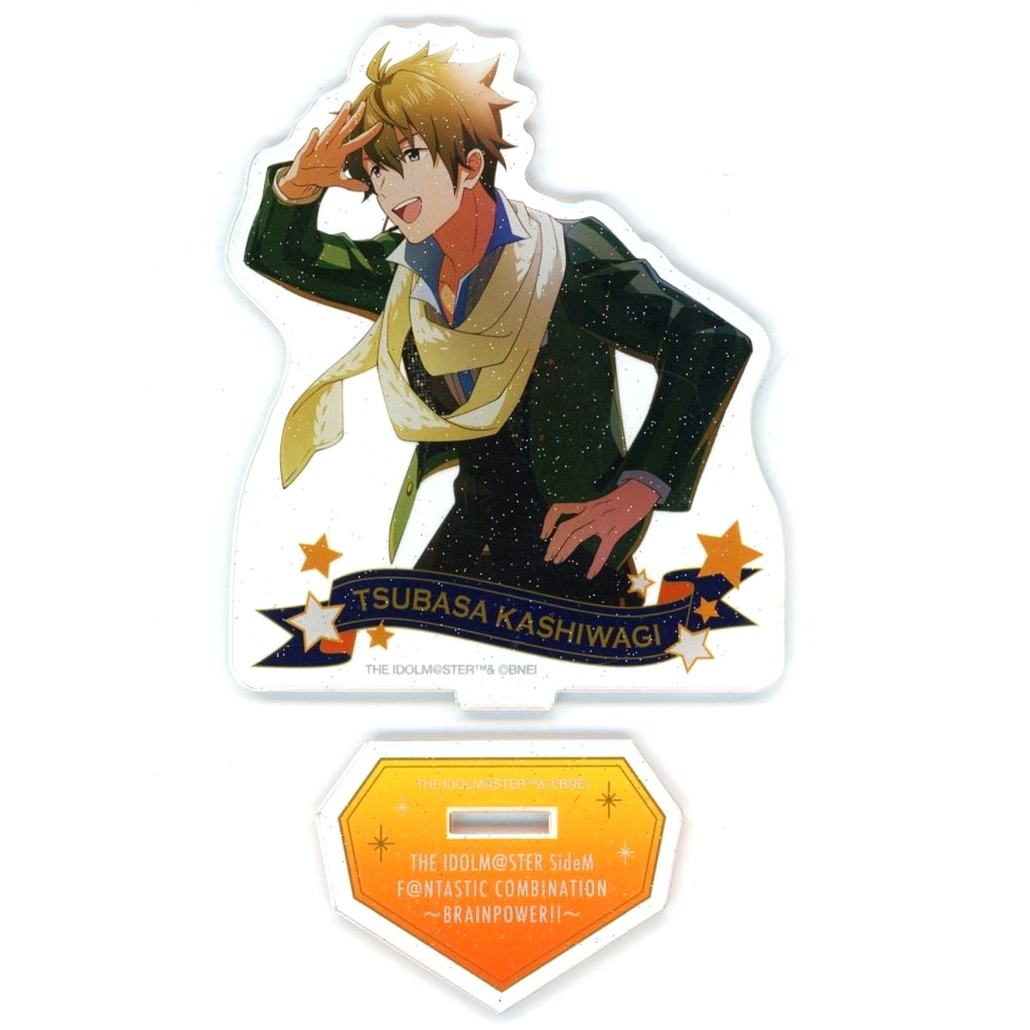Tsubasa Kashiwagi The Idolmaster SideM Acrylic Stand FANTASTIC COMBINATION LIVE BRAINPOWER!! [USED]
