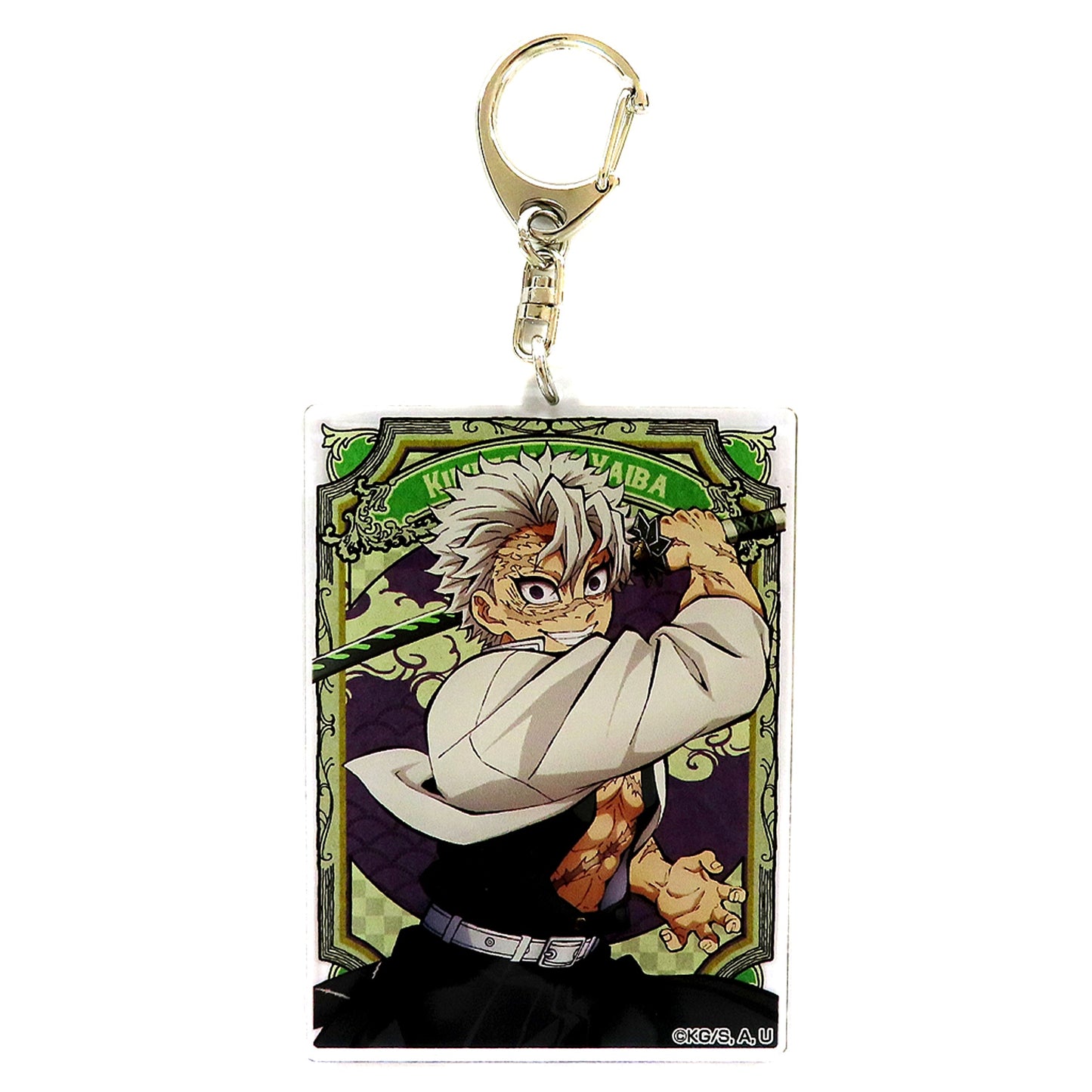 Sanemi Shinazugawa Demon Slayer World Tour Screening To the Hashira Training Theater Goods Acrylic Charm [USED]