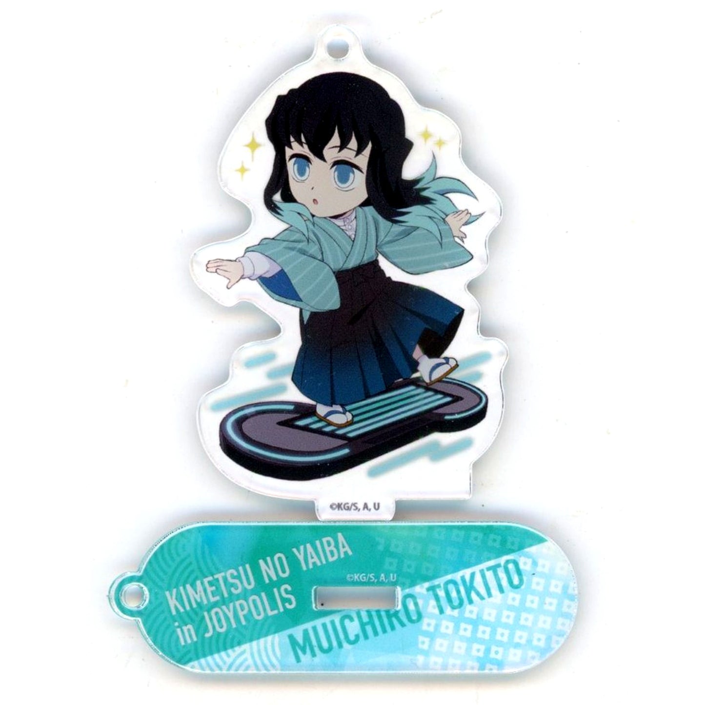 Muichiro Tokito Demon Slayer: Kimetsu no Yaiba in JOYPOLIS Trading Acrylic Keychain [USED]