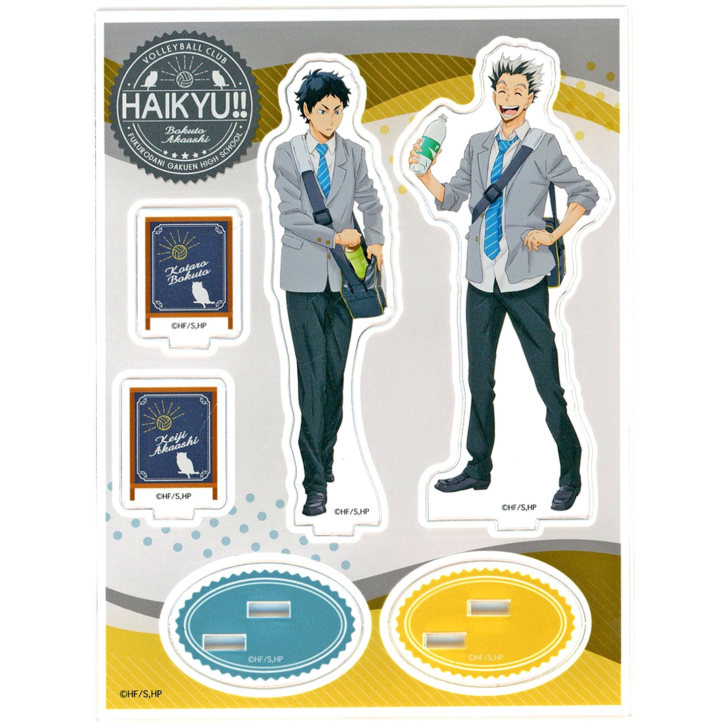 Bokuto & Akaashi D. Acrylic Stand Resale Ver. Haikyu!! [USED]