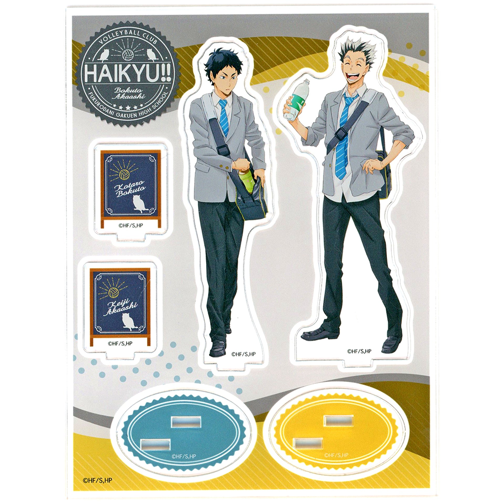 Bokuto & Akaashi D. Acrylic Stand Resale Ver. Haikyu!! [USED]